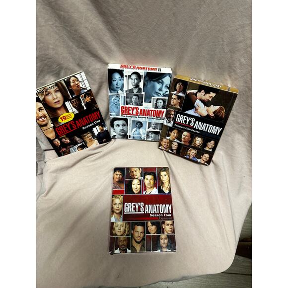 Greys Anatomy Season 1,2,4,And 5 One,Two, Four, and Five  Complete DVD Set - Picture 1 of 2